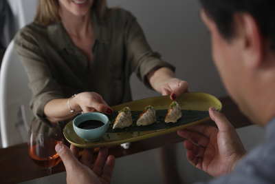 Cena Omakase con pesca argentina